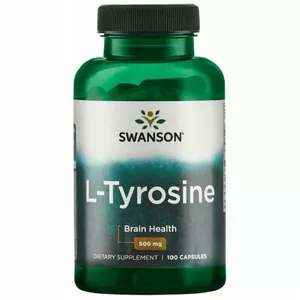 Swanson L-Tyrosine 500 mg, 100 kapsułek