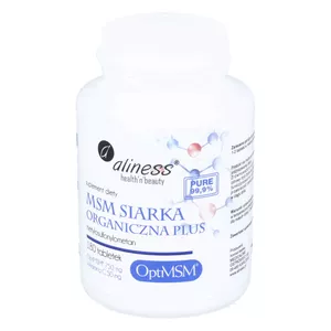 Aliness MSM Siarka Organiczna, 180 kapsułek