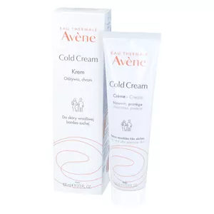 Avene Cold Cream - krem do skóry wrażliwej i bardzo suchej, 100 ml