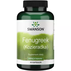 SWANSON - Fenugreek Seed, kozieradka, 90 kapsułek