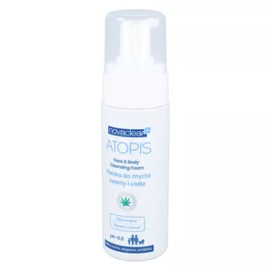 Novaclear ATOPIS - pianka do mycia twarzy i ciała, 150 ml