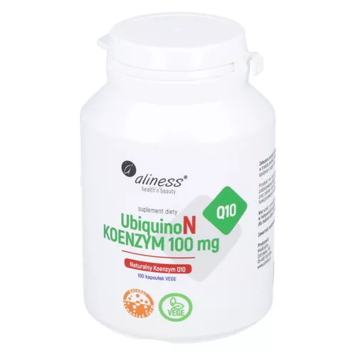 Aliness UbiquinoN Koenzym Q10, 100 kapsułek