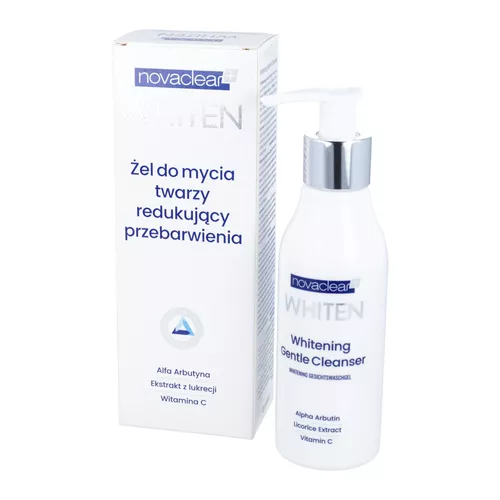Novaclear WHITEN - wybielający żel do mycia twarzy, 1 sztuka