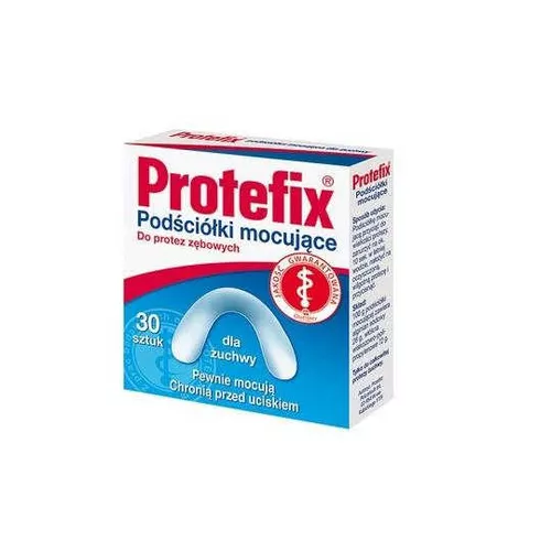 Protefix - podściółki mocujące do protez zębowych, dla żuchwy, 30 sztuk