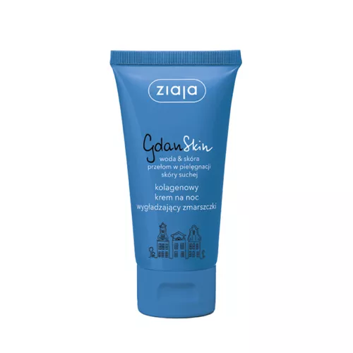 ziaja GdanSkin - krem na noc kolagenowy, 50 ml