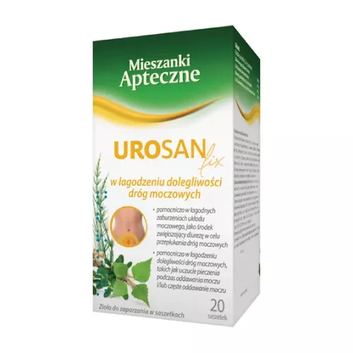 Urosan fix (800 mg + 700 mg + 300 mg + 200 mg)/2 g, 20 saszetek