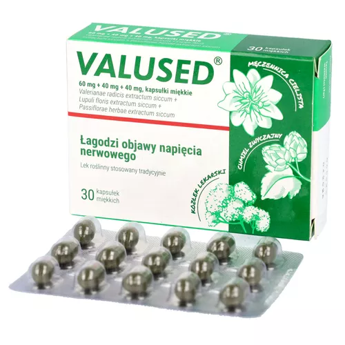 Valused 60 mg + 40 mg + 40 mg, 30 kapsułek
