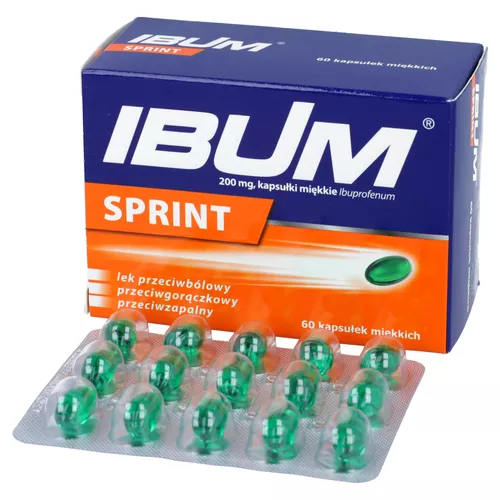 Ibum 200 mg, 60 kapsułek miękkich