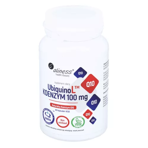 Aliness UbiquinoL Koenzym Q10 100 mg, 60 kapsułek
