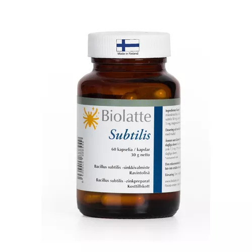 Biolatte Subtilis, 60 kapsułek