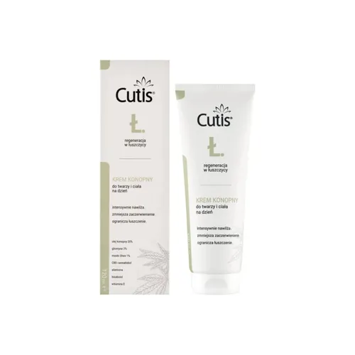 Cutis Ł Łuszczyca - krem konopny 20% + CBD, 120 ml