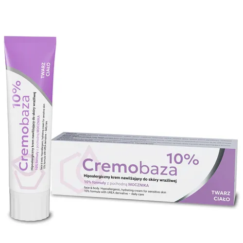 Cremobaza 10% - krem półtłusty z mocznikiem, 30 g
