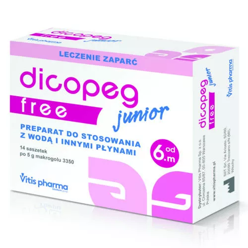 Dicopeg Junior Free - saszetki, 14 sztuk