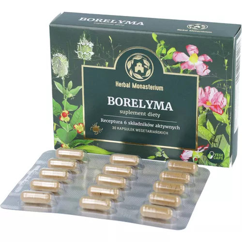 Herbal Monasterium Borelyma, 30 kapsułek