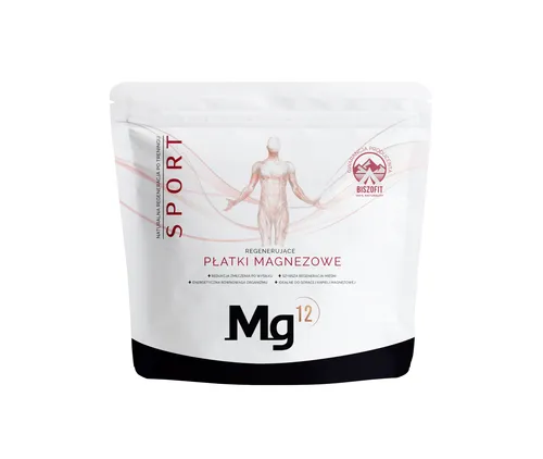 Mg12 SPORT - płatki magnezowe do kąpieli, 1 kg