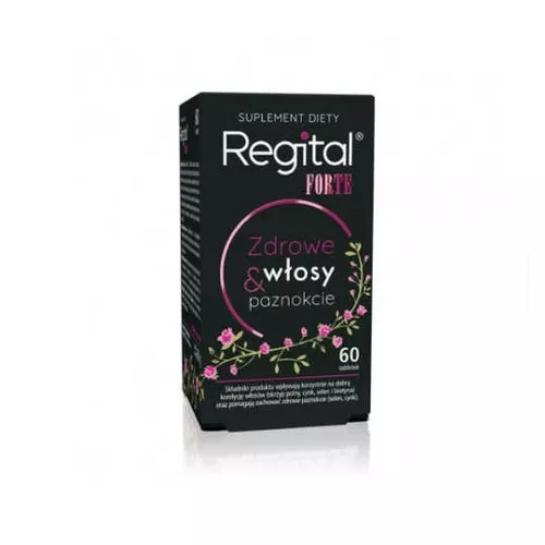 Regital Forte - włosy i paznokcie, tabletki, 60 sztuk