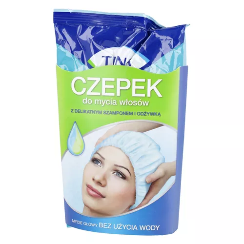 TENA Shampoo Cap - czepek do mycia włosów, 1 sztuka