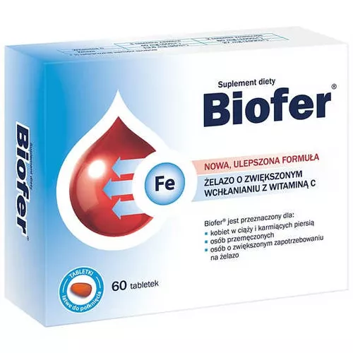 Biofer - tabletki, 60 sztuk