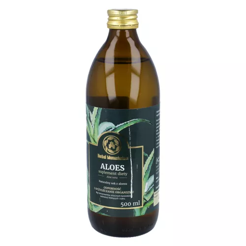 Herbal Monasterium sok z aloesu, 500 ml