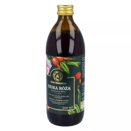 Herbal Monasterium sok z dzikiej róży, 500 ml