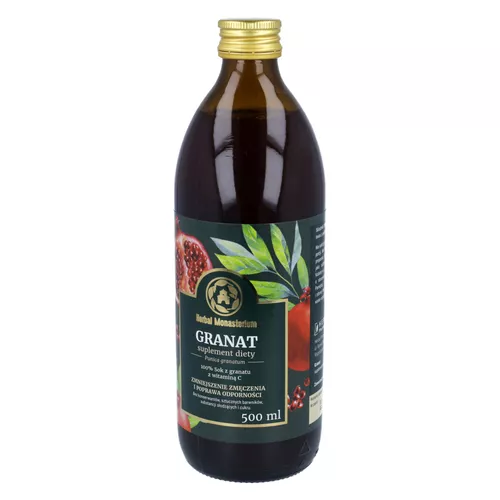 Herbal Monasterium sok z granatu, 500 ml