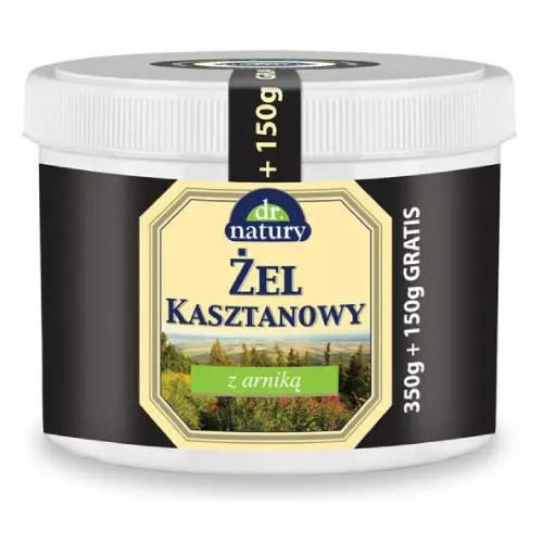 DR. NATURY - żel kasztanowy z arniką, 350 g + 150 g GRATIS