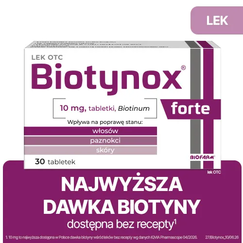 Biotynox Forte 10 mg, 30 tabletek