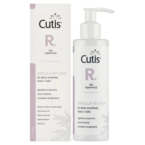 Cutis R. - emulsja myjąca do skóry wrażliwej, 200 ml