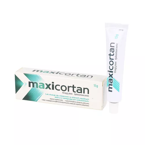 Maxicortan 10 mg/g, krem, 15 g