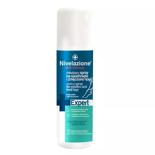 Nivelazione Skin Therapy Expert - chłodzący spray na opuchnięte i zmęczone nogi, 150 ml