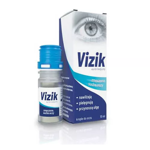 Vizik zmęczone i suche oczy - krople do oczu, 10 ml