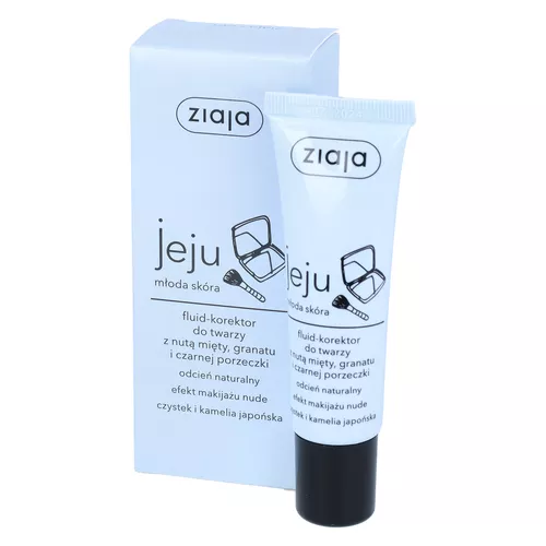ziaja jeju - fluid, korektor do twarzy, 30 ml