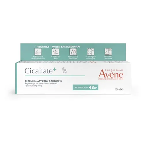 Avene Cicalfate+ - regenerujący krem ochronny, 100 ml