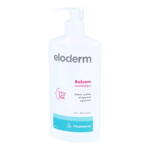 ELODERM - balsam nawilżający, skóra sucha, atopowa, egzema, 400 ml