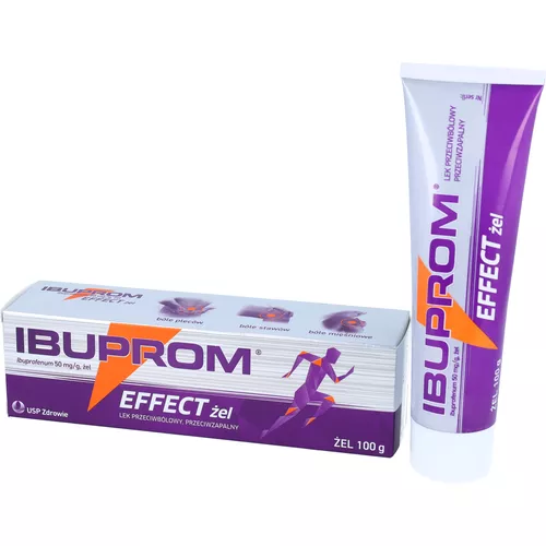 Ibuprom Effect 50 mg/g, żel, 100 g