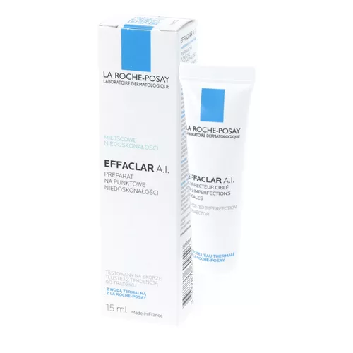 La Roche-Posay Effaclar A.I - preparat punktowy na niedoskonałości, 15 ml