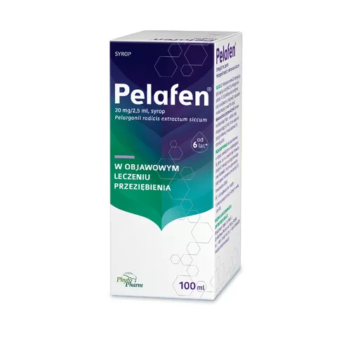 Pelafen 20 mg/2,5 ml, syrop, 100 ml