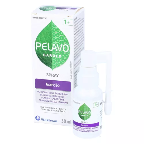 PELAVO Gardło, spray od 1. roku życia, 30 ml