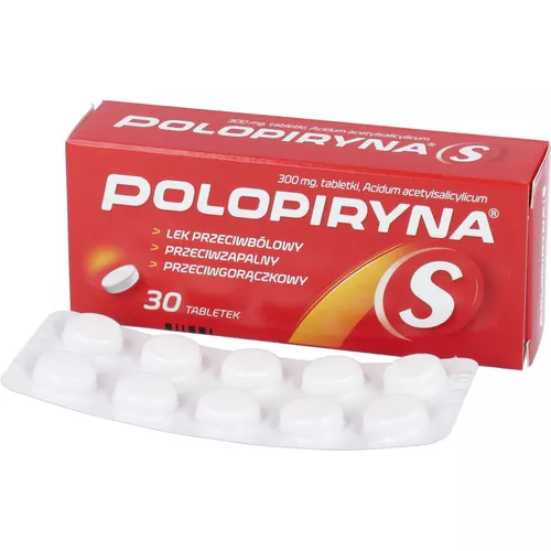 Polopiryna S 300 mg, 30 tabletek
