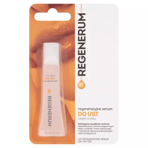 REGENERUM - regeneracyjne serum do ust, olejek w żelu, 7 g