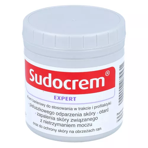 Sudocrem EXPERT - krem barierowy, do pielęgnacji otarć i odparzeń, 250 g