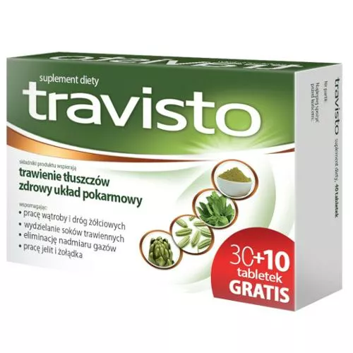Travisto, 40 tabletek