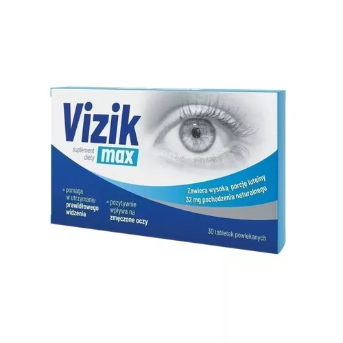 Vizik Max, 30 tabletek powlekanych
