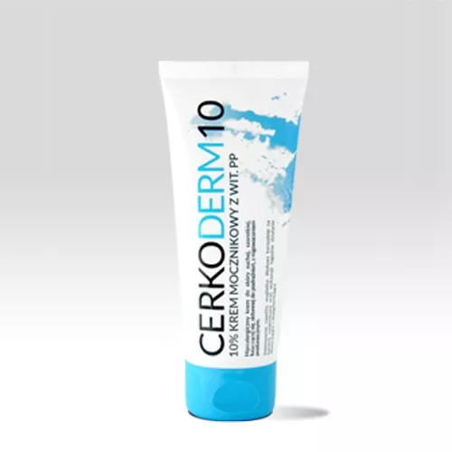 CERKODERM 10 - 10% krem mocznikowy, skóra sucha, 75 ml