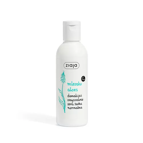Ziaja Aloes - mleczko do demakijażu do cery suchej i normalnej, 200 ml