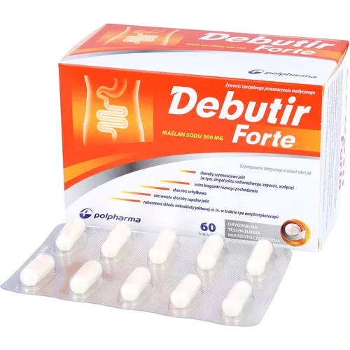 Debutir Forte - kapsułki, 60 sztuk