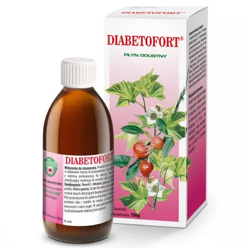 Diabetofort, płyn doustny, 100 g