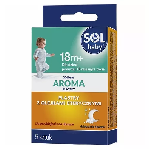 SOLbaby AROMA - plastry aromatyczne, 5 sztuk