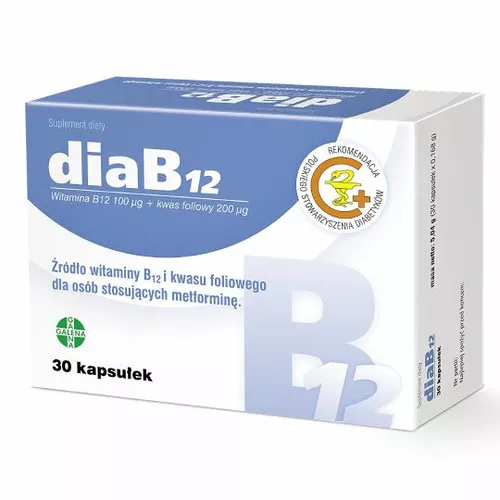 diaB12, 60 kapsułek