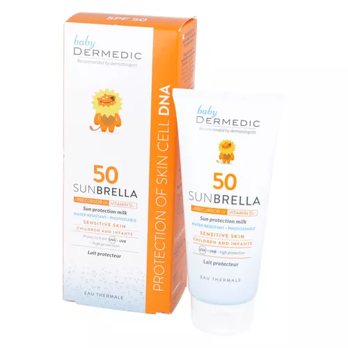 DERMEDIC Sunbrella Baby - mleczko ochronne dla dzieci, SPF 50, 100 g